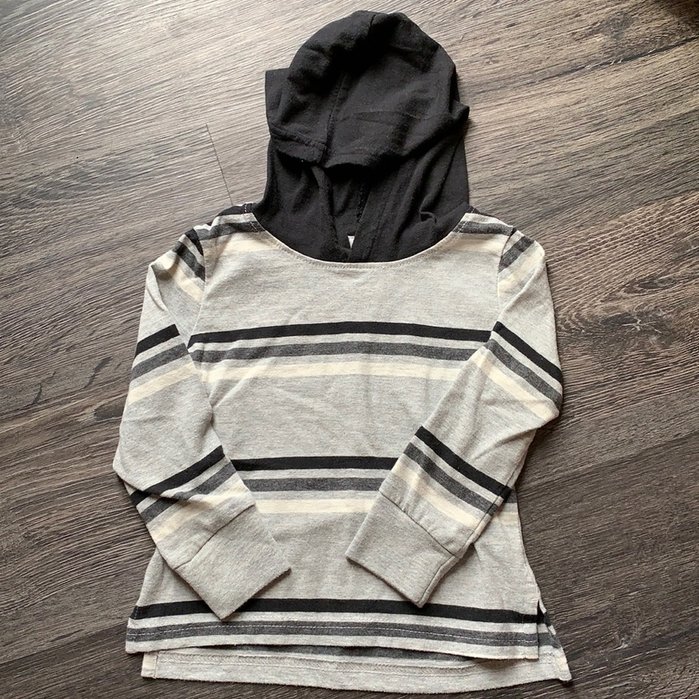 Toddler Hooded Long Sleeve Tee - 2T